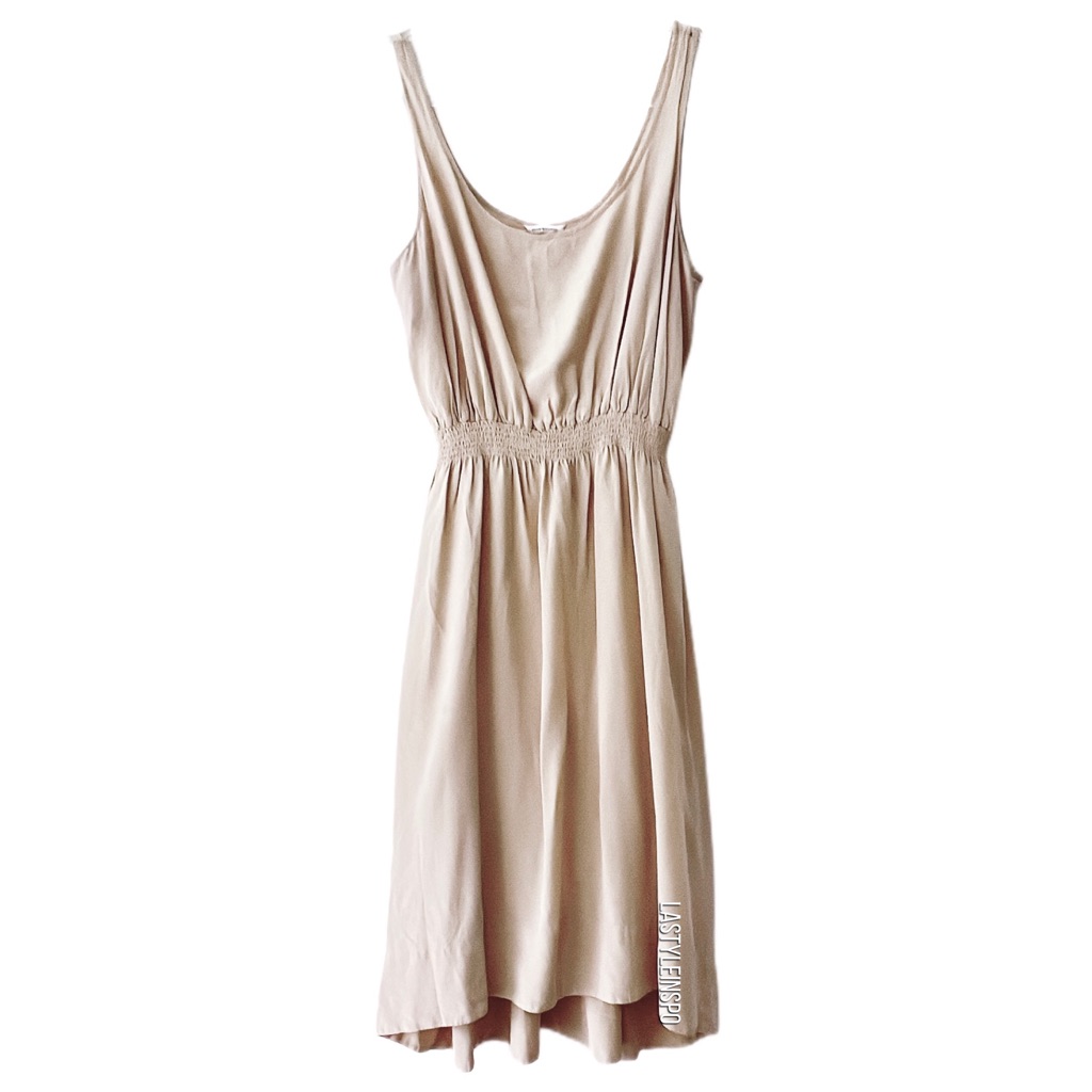 Club Monaco Beige Midi Dress